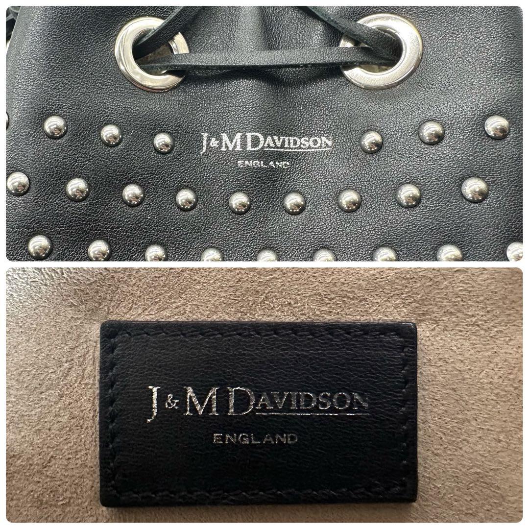 【極美品】J&M DAVIDSON ショルダーバッグ カーニバル M スタッズ