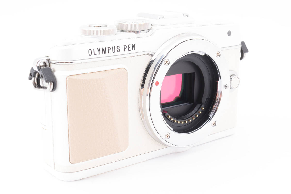 少々訳あり オリンパス OLYMPUS E-PL7 ホワイト ボディ ♯A4047_画像4