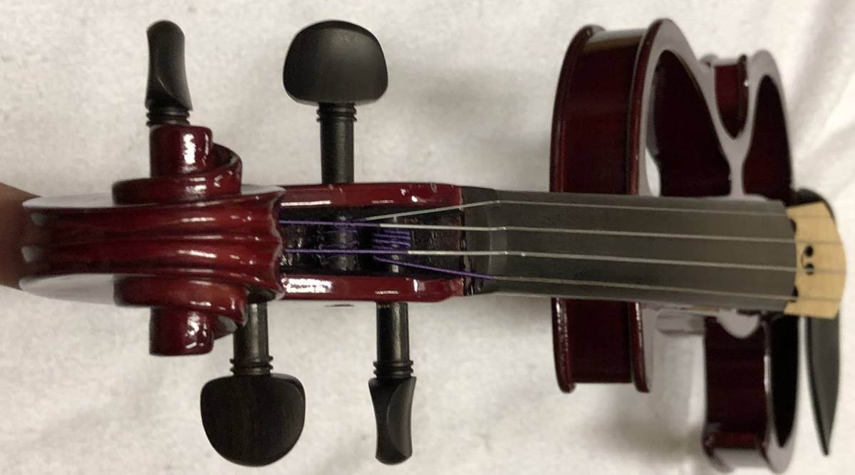 サイレント 電子バイオリン 弓 セミハードケース付属 メーカー不明 _画像10