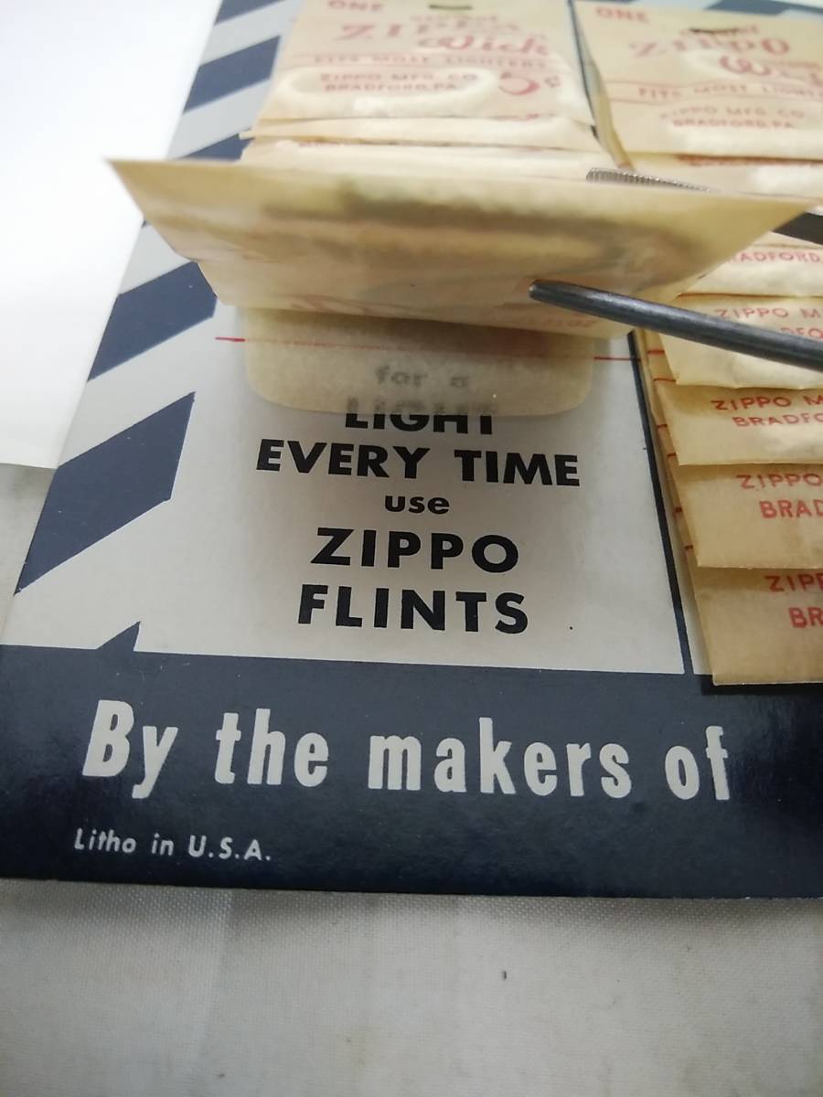 【送料無料】【未使用】ZIPPO 1950年代 ウィック WICKS_画像4