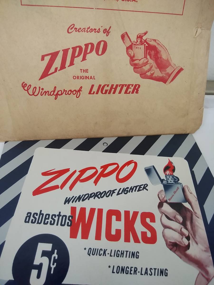 【送料無料】【未使用】ZIPPO 1950年代 ウィック WICKS_画像8