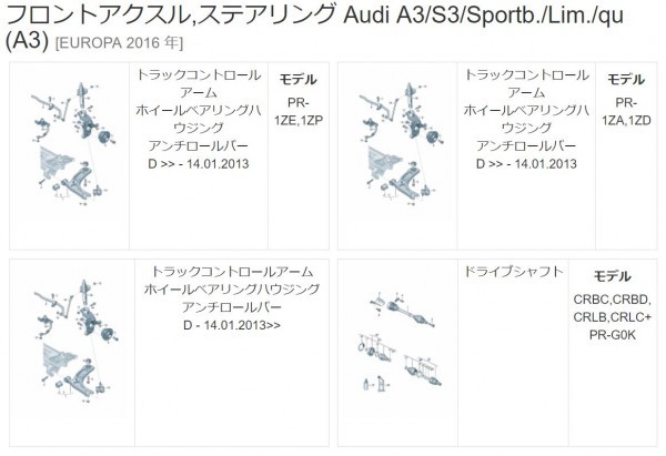 AUDI Audi parts list online version A1 A2 A3 A4 A5 A6 A7 A8 S3 S5 S6 Q3 Q5 Q7 R8 RS3 RS4 RS5 RS6 RS7 TT quattro 100 200 EPC 1