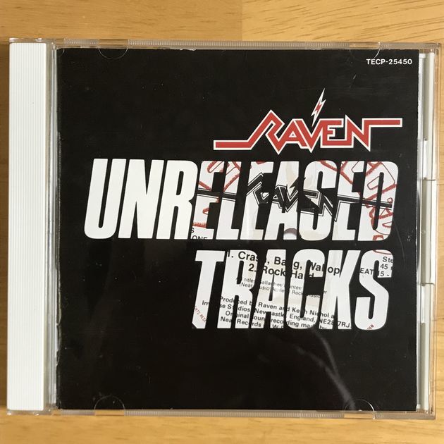 無念！帯無国内盤 Raven:レイヴン / Unreleased Tracks:アンリリースド・トラックス_画像1