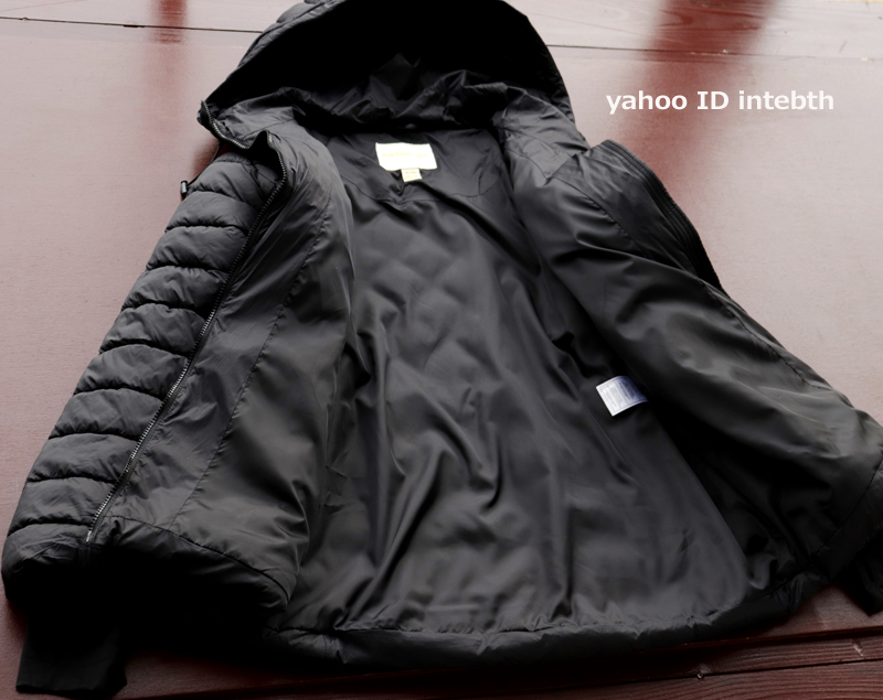 新品■madden 超軽量 ジャケット XL 黒 レディース 軽量 中綿 アウター キルティング/フェイクダウン パーカー コート 大きいサイズ_画像2