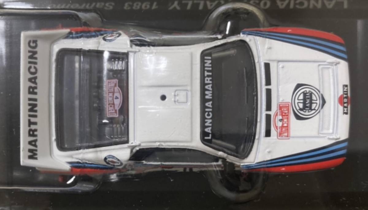 11C07★CM’s1/64★ラリーカー★SS.5シークレット★ランチアLANCIA 037 RALLYラリー 1983 Sanremoサンレモ #4★マルティニ★未使用未展示_画像7