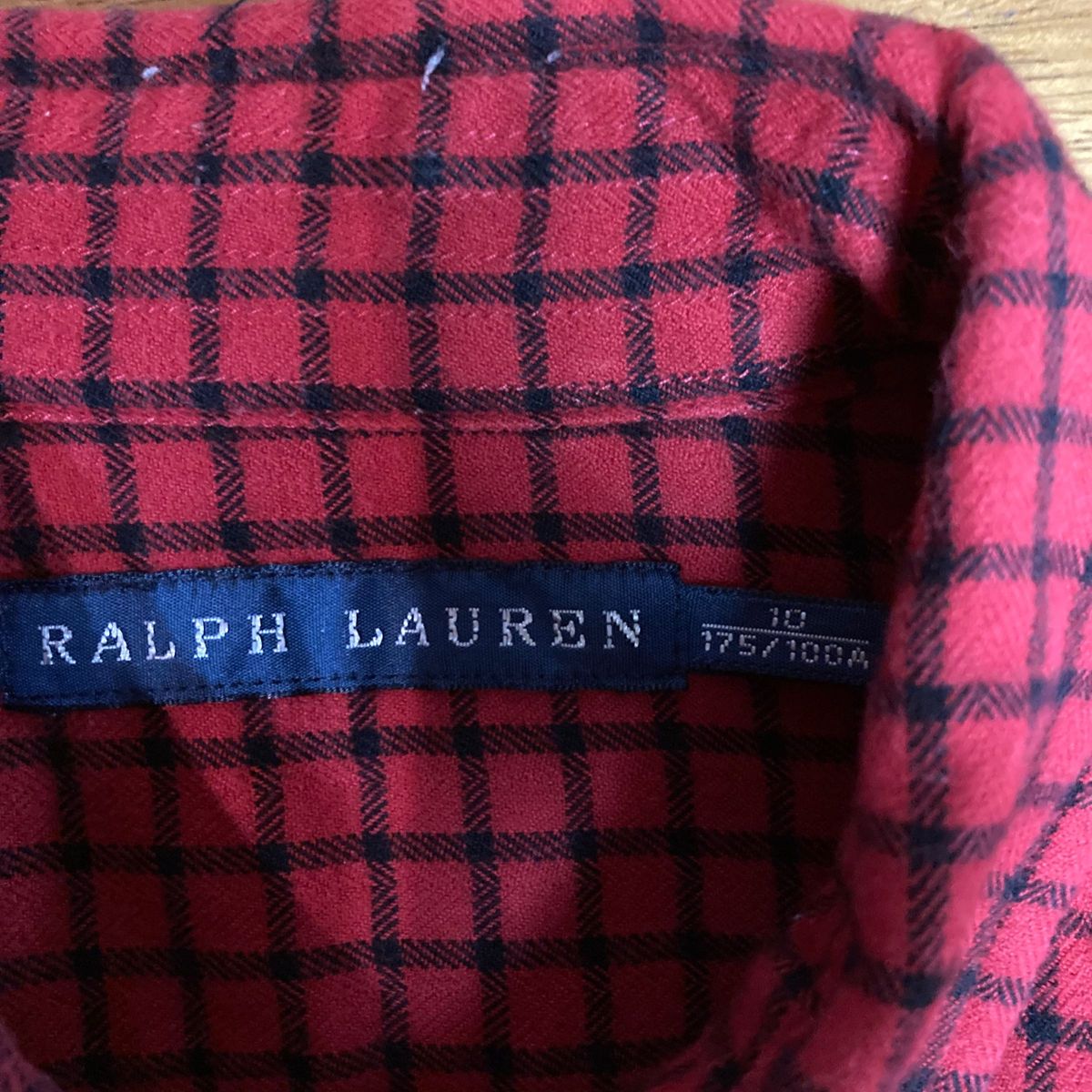 RALPH LAUREN ラルフローレン　クラシックフィット　チェック ネルシャツ