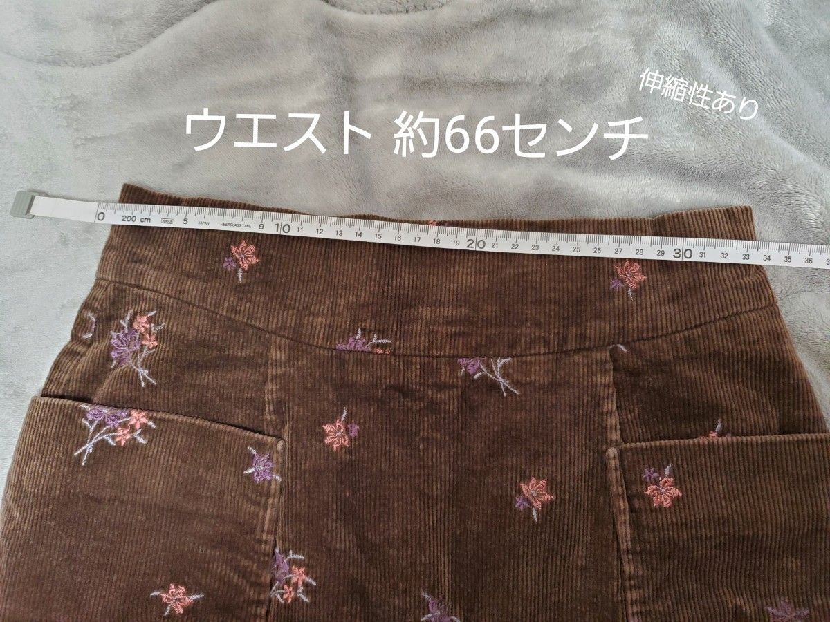 OLIVEdesOLIVE 花柄ミニスカート