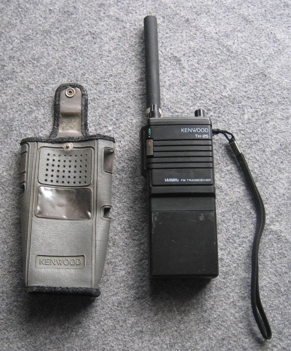 ★☆ KENWOOD ケンウッド TH-25 144Mz FMハンディー機　★☆ 動作品・USED ☆★_画像1