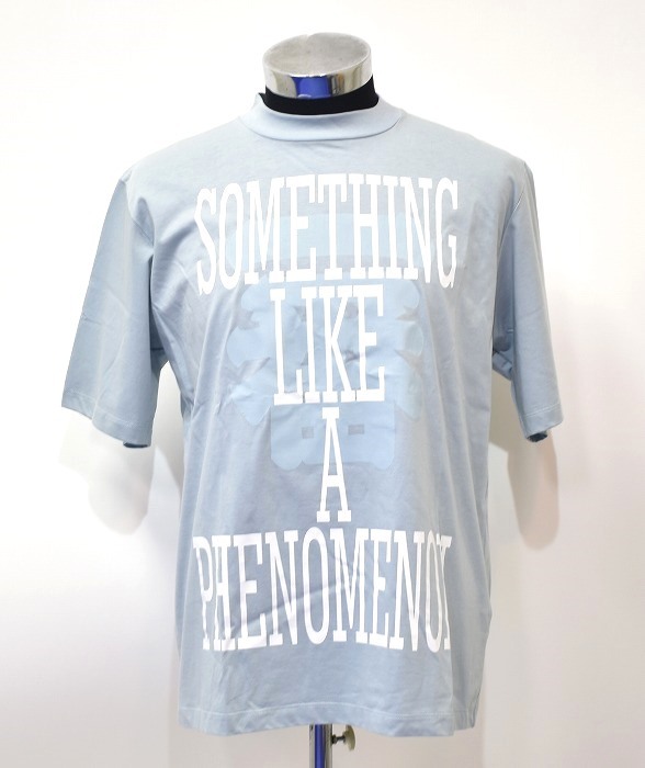 PHENOMENON（フェノメノン）SOMETHING LIKE A PHENOMENON TEE ロゴ Tシャツ LOGO S/S T-Shirt 復刻 MCM SMOKE L エムシーエムPH-005コラボ