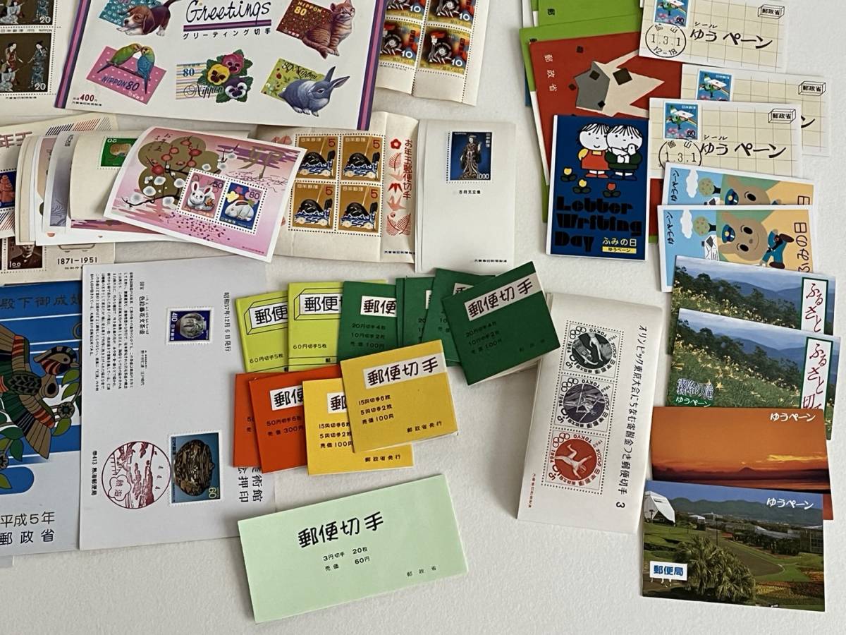 ◎L6 未使用 日本切手 シート まとめて 額面23,224円 普通切手 記念切手 ゆうペーン_画像5