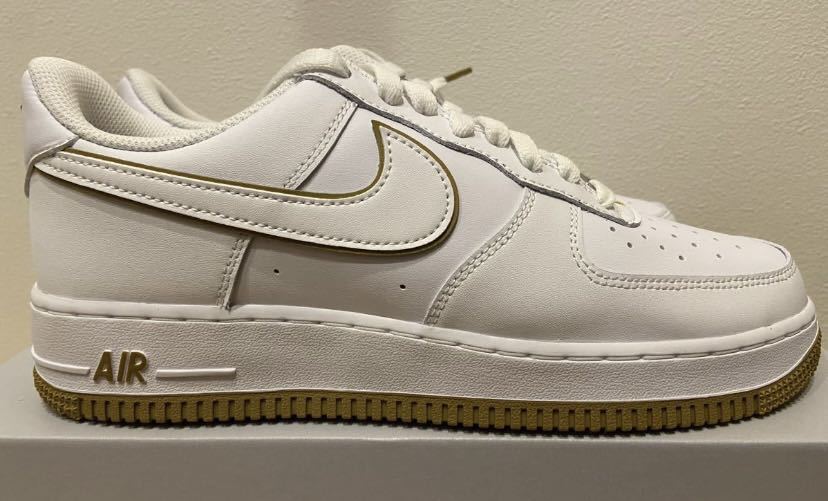 即決28cm NIKE AIR FORCE1 '07 White/Blondineナイキ エアフォース1 '07 ホワイト/ブロンジーンUS10新品正規