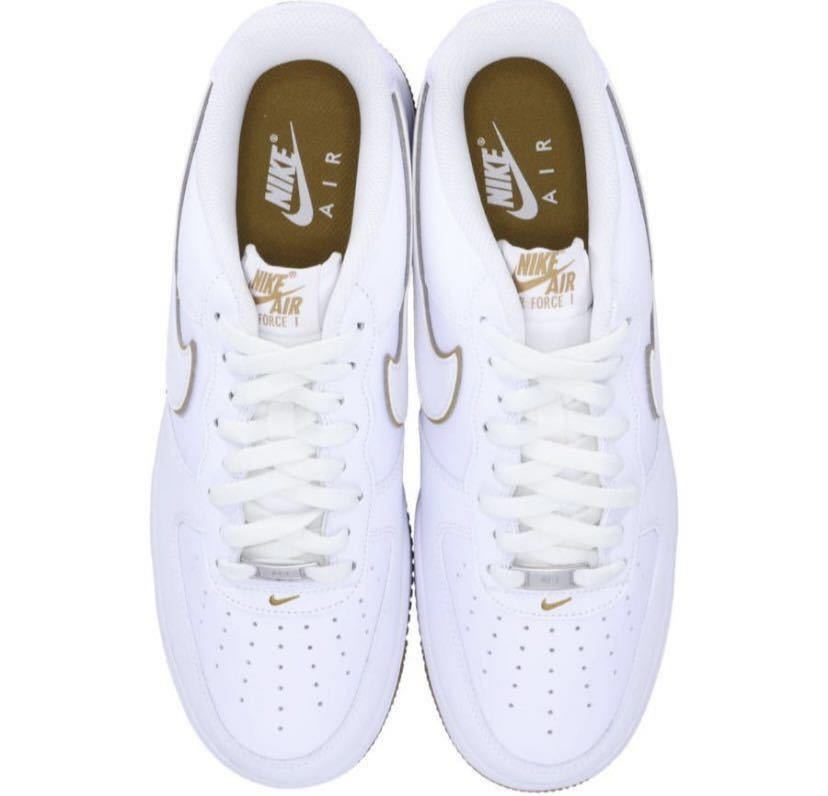 即決28cm NIKE AIR FORCE1 '07 White/Blondineナイキ エアフォース1 '07 ホワイト/ブロンジーンUS10新品正規