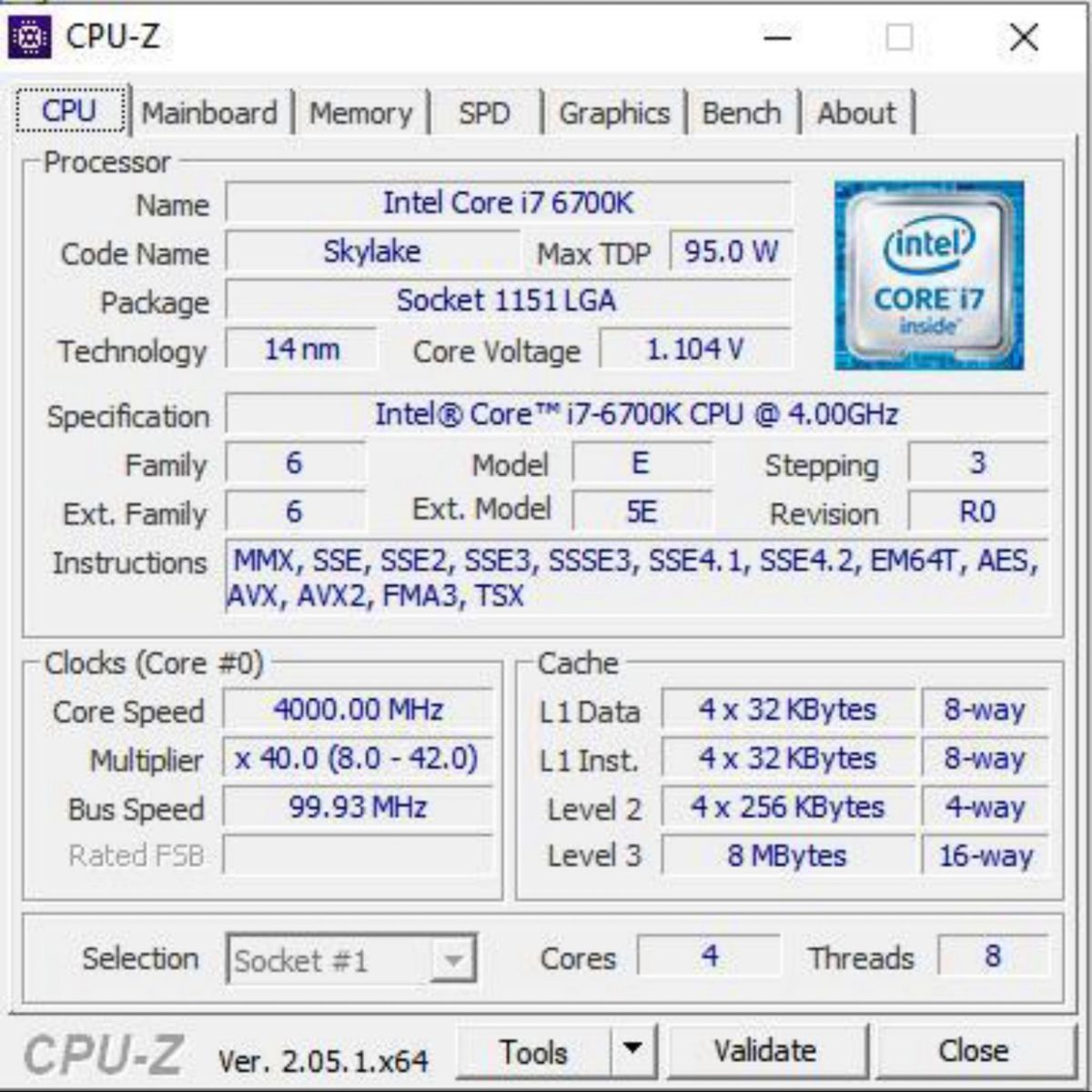 Core i7 6700K RAM 24Gb SSD 256, GTX 750ti