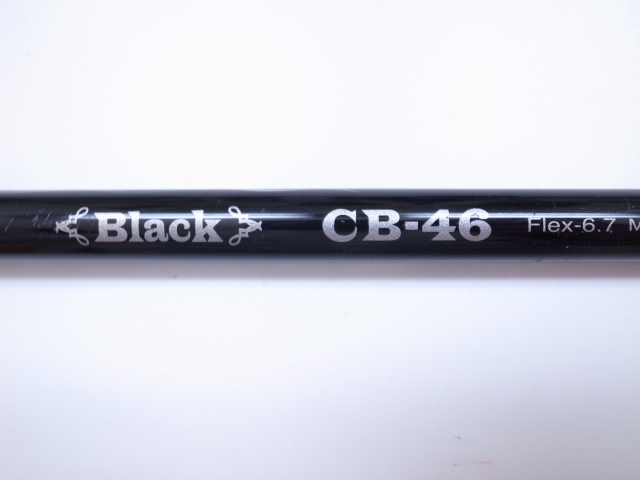 *2311*10*CRAZY Black CB-46 Flex-6.7(SR) 1W用 約44.75インチ 約113.5cm クレイジー ブラック ドライバー用 中古シャフト_画像2