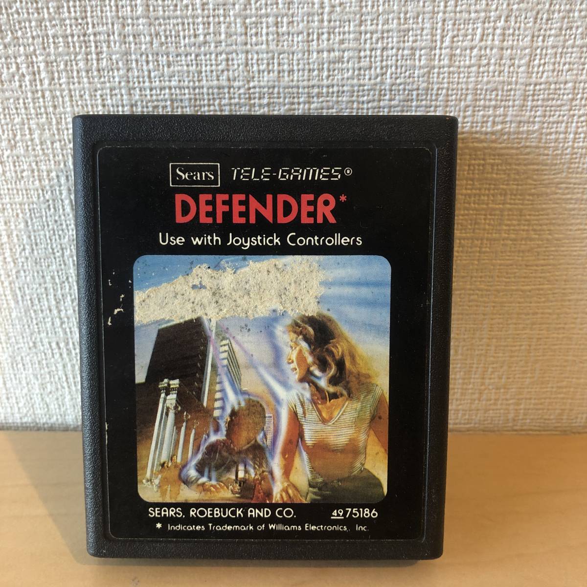 164 　アタリ ゲーム カセット　ATARI　DEFENDER_画像2