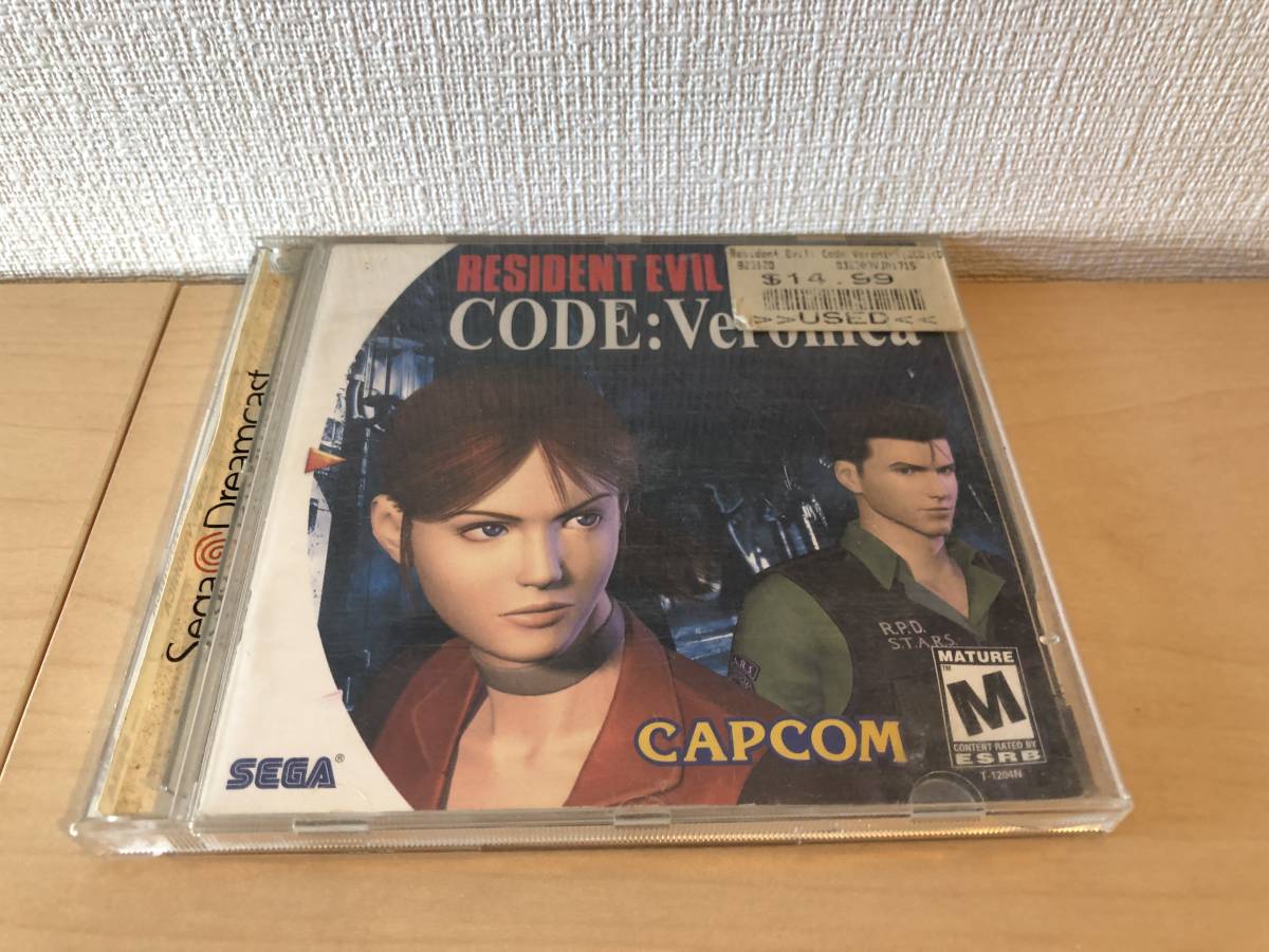 23 Sega Dreamcast Resident Evil Code Veronica 北米版_画像1