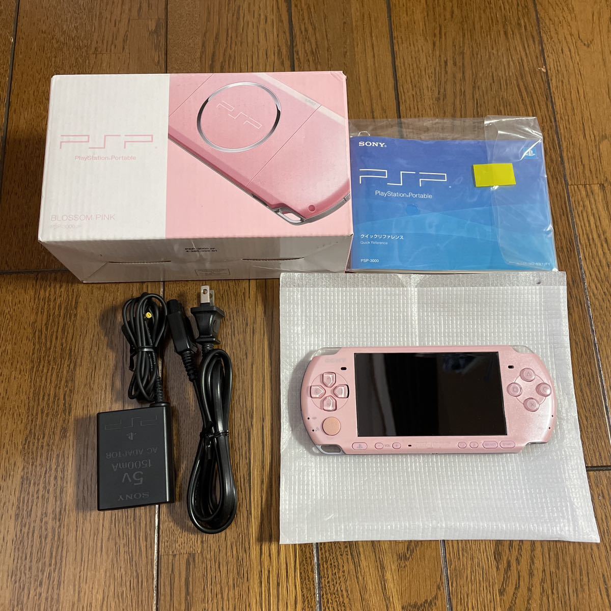 ★希少 美品★PSP 本体 PSP-3000 BP ブロッサムピンク　★レア 使用感なし SONY ソニー プレステ ポータブル