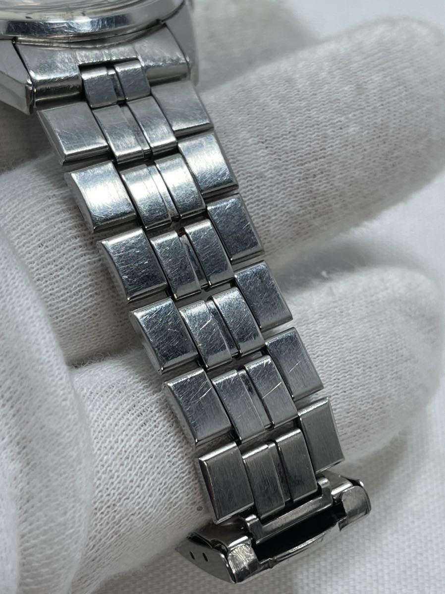 腕時計品 レア SEIKO ACTUS セイコー アクタス SS 6306-7010 / アンティーク/ メンズ/ 自動巻き/ 純正ベルト/ デイデイト/白文字盤/日本製_画像5