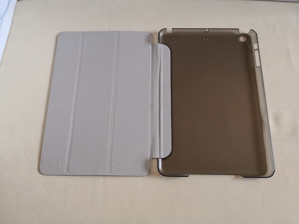 (薄型 軽量) iPad min/mini2/mini3 共用 ブラック レザー スマートケース_画像7