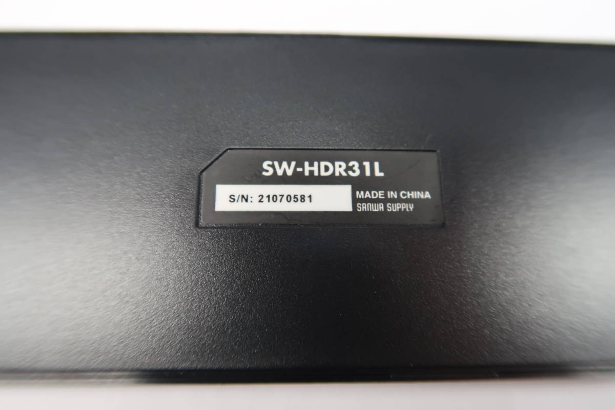 新品　未使用★サンワサプライ 4K・HDR・HDCP2.2対応HDMI切替器（3入力・1出力） SW-HDR31L★お買い得_画像3