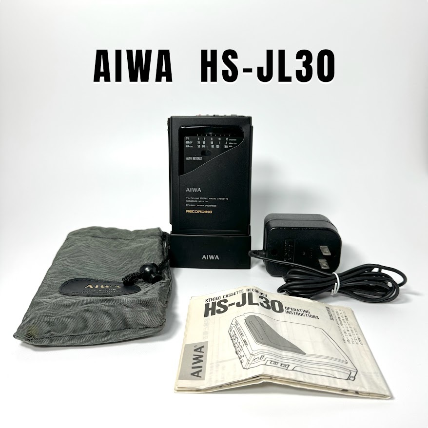 【動作品】AIWA HS-JL30 アイワ Yahoo!オークション - AIWA アイワ HS-JL30 ポータブル カセット