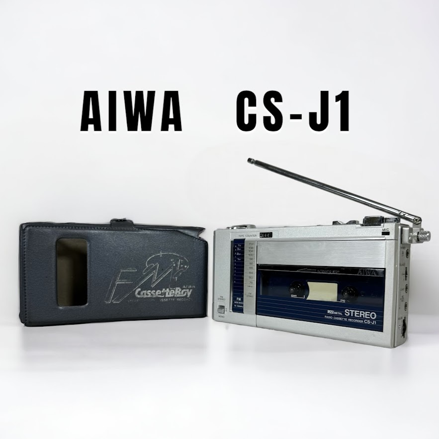 AIWA 昭和レトロ ラジオ カセットレコーダー 通電確認済み 訳あり