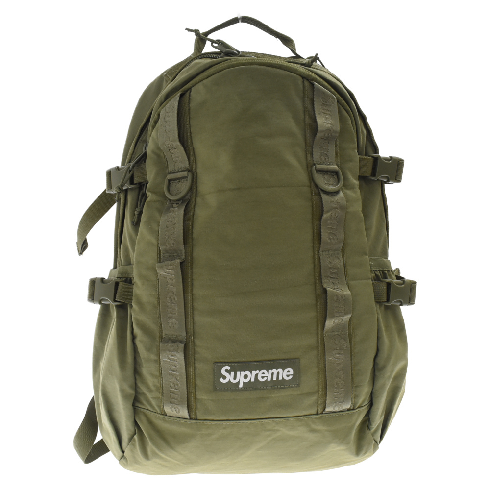 SUPREME シュプリーム 20AW Backpack バックパック オリーブカーキ_画像1