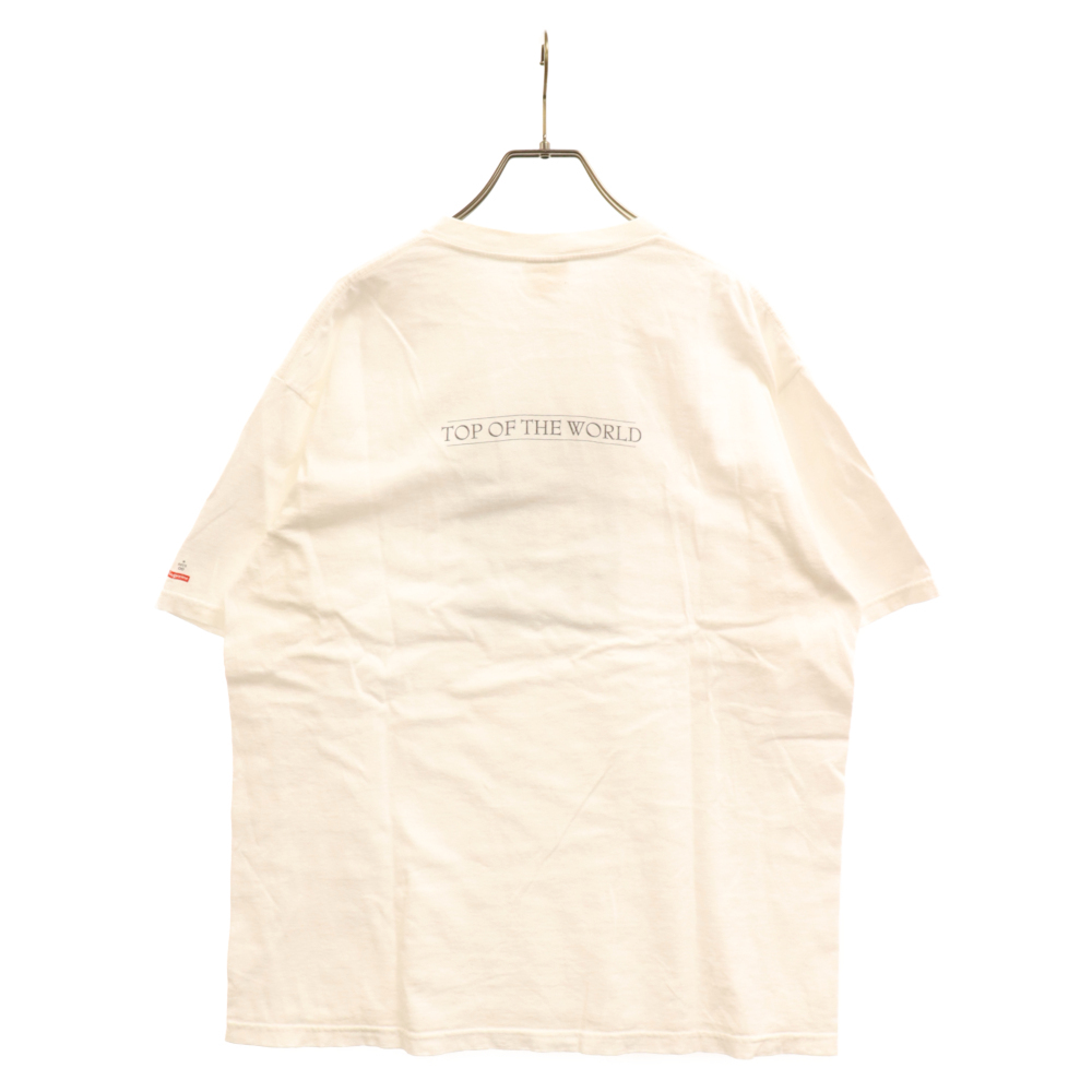 SUPREME シュプリーム 99AW xSSUR TOP OF THE WORLD キングコング 半袖プリントTシャツ ホワイトの画像2