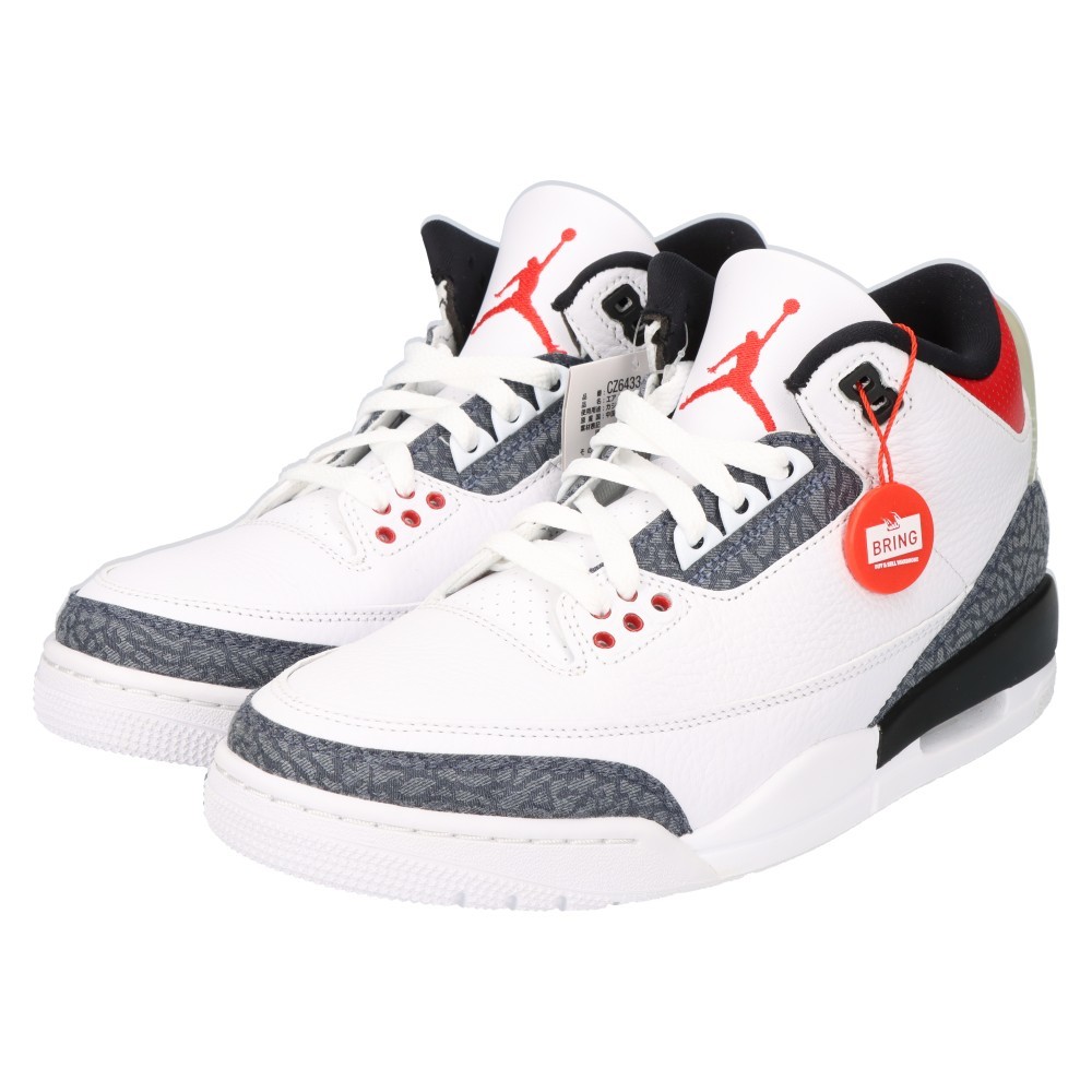 NIKE ナイキ AIR JORDAN 3 RETRO SE-T CO JP エアジョーダン3 レトロ ハイカットスニーカー CZ6433-100 US8.5/26.5cm ホワイト_画像3