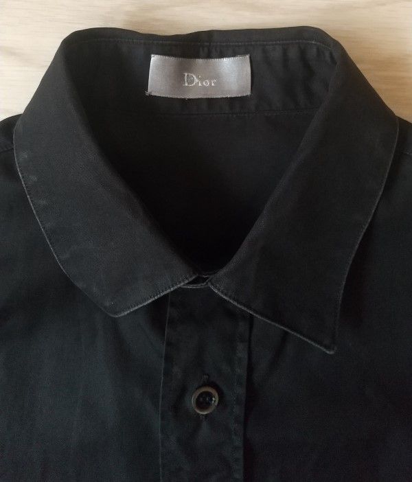 【Dior】黒ワイシャツ【ディオール】
