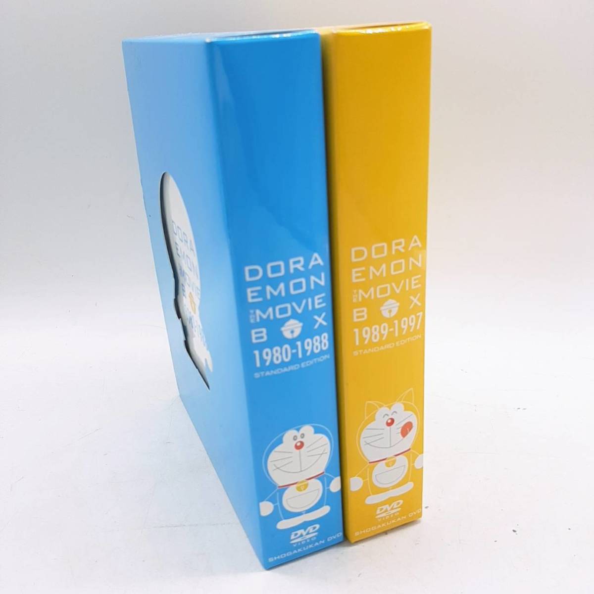 s397【1円スタート】 DVD ドラえもん ザ・ムービーボックス DORAEMON THE MOVIE BOX 1980-1988 1989-1997 2点まとめ_画像2