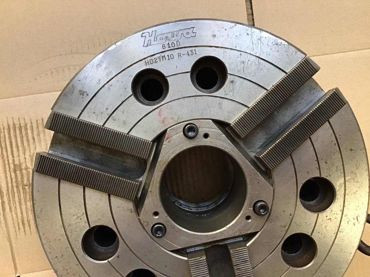 HOWA 豊和工業 油圧チャック H027M10 R-431。 パワーチャック HOWA 豊和工業 油圧チャック H027M10 R-431。 パワーチャック