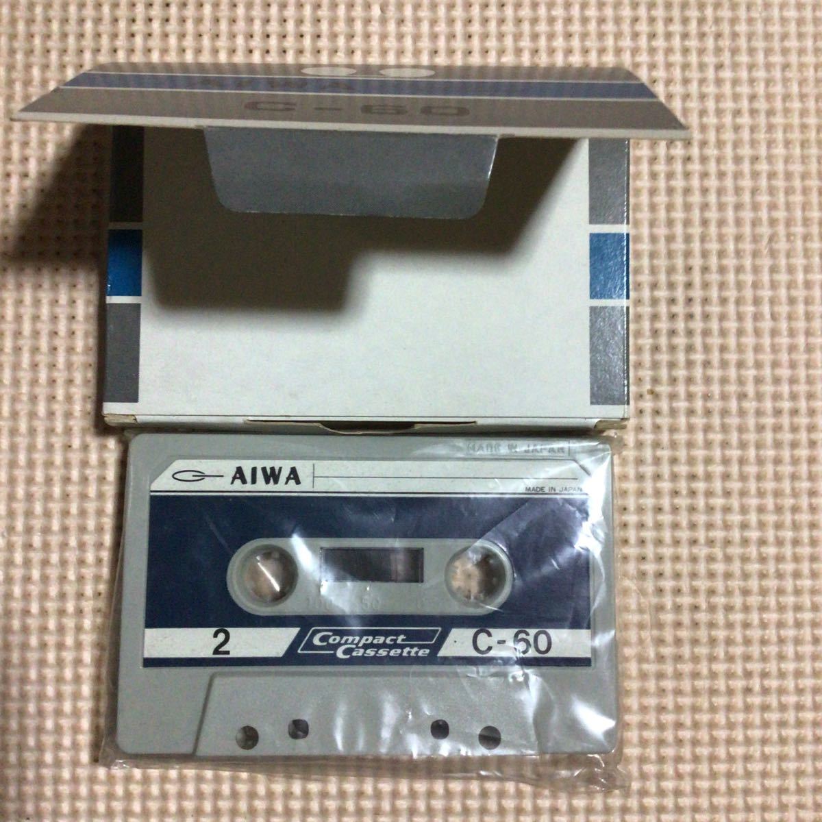 AIWA【アイワ】C-60 【紙箱】カセットテープ【未使用品】★_画像3