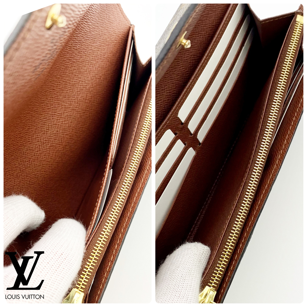 超美品】ルイヴィトン LOUIS VUITTON モノグラム ポルトフォイユ・サラ