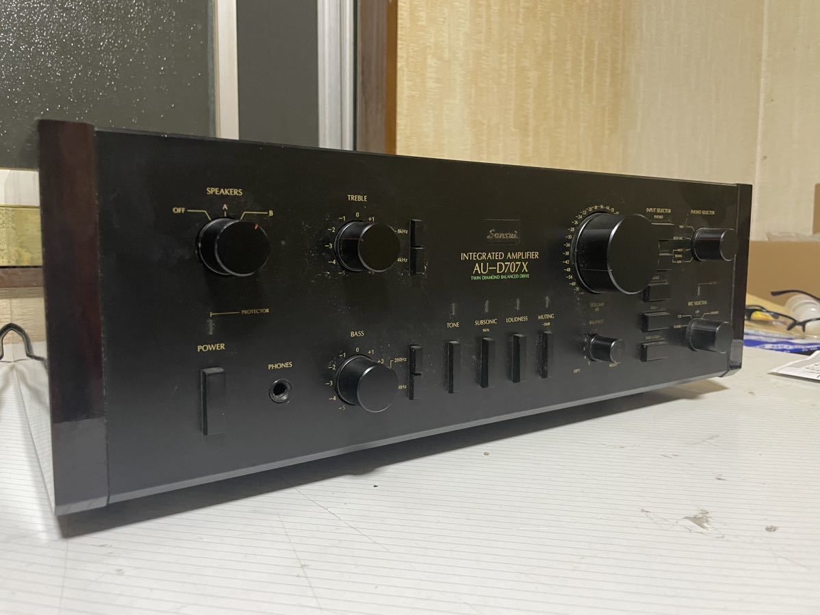 Sansui サンスイ アンプ AU-D707X - アンプ