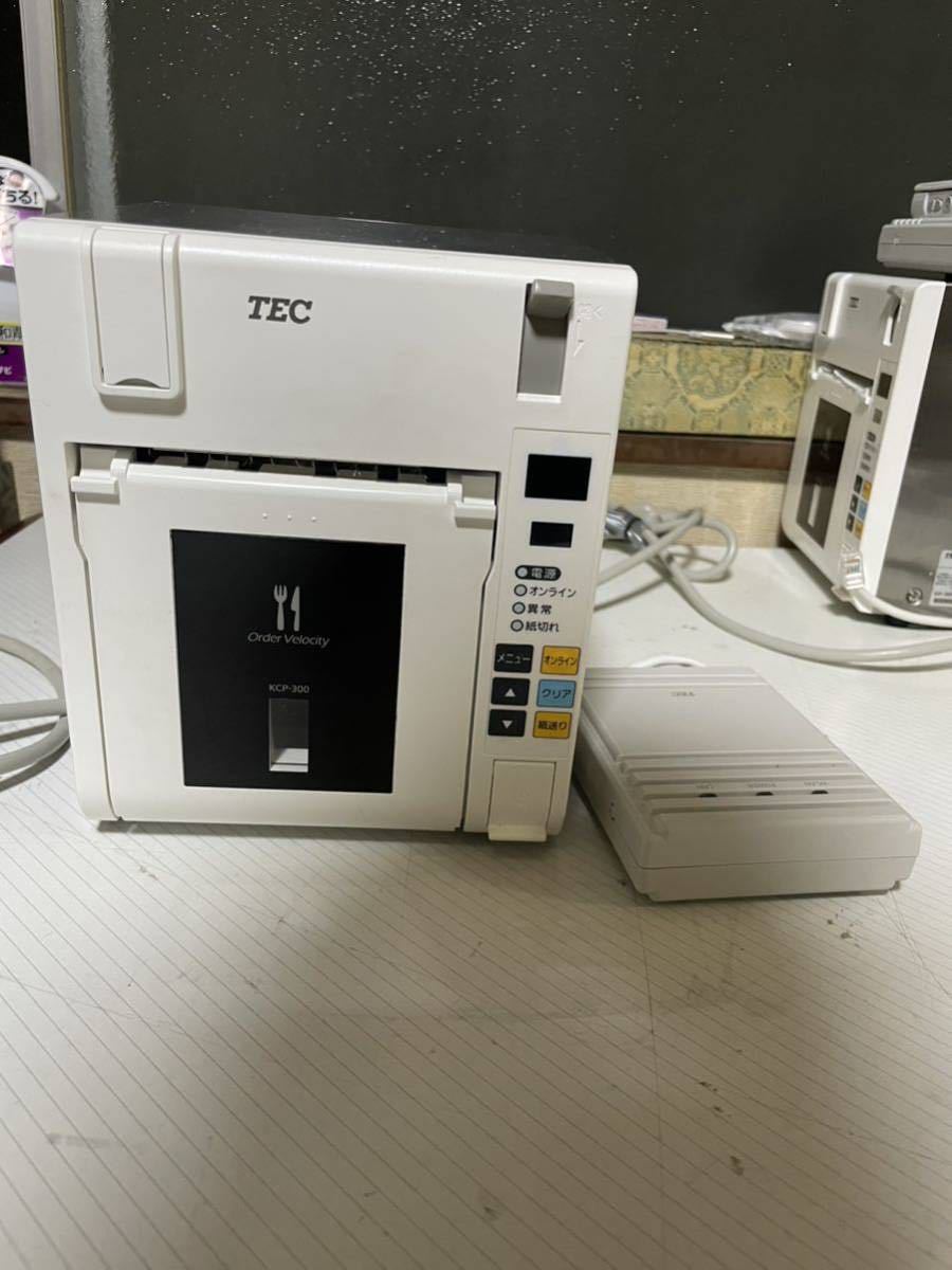 展示品★極美品★TEC★KCP-300★SRTAP-OES-11-C-R★東芝テック★無線オーダーシステム★完動品★動作確認済み★_画像3