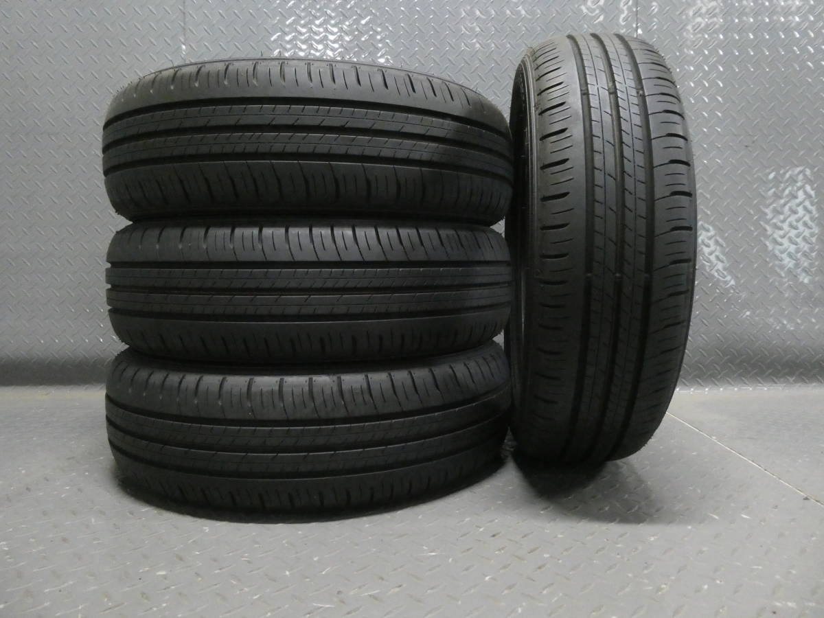 中古4本セット 新車外しに近いバリ山 ダンロップ エナセーブ ENASAVE EC300 165/55R15 75V 2022年製 N-BOX N-WGN デイズ タント 純正タイヤ_画像1