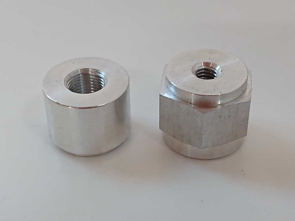  aluminium welding Boss M8-1.25 MHC made 