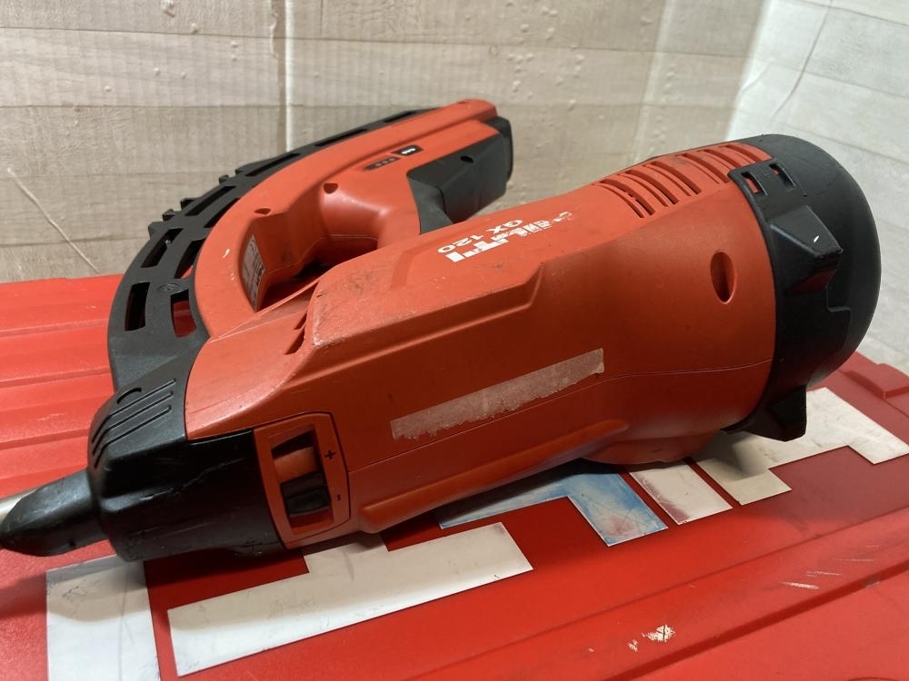 020♪ジャンク品♪HILTI　ヒルティ ガス式　鋲打機 GX120　*木材への打ち込み確認_画像6