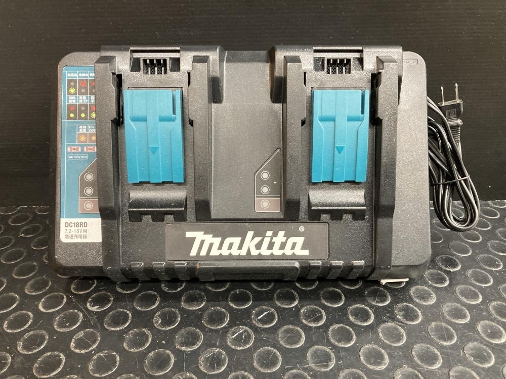 013♪おすすめ商品♪マキタ makita 2口急速充電器 DC18RD 7.2V-18V_画像1