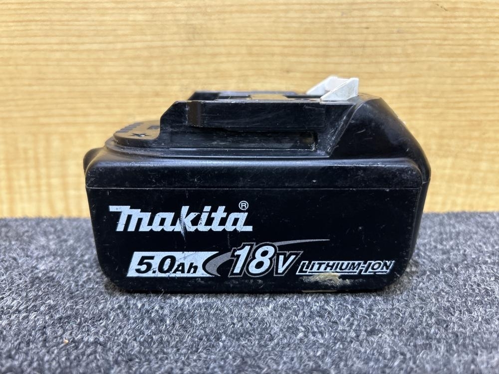 013♪おすすめ商品♪マキタ makita 18V5.0Ah純正リチウムイオンバッテリ BL1850B 充電回数157回 急速充電非対応_画像4