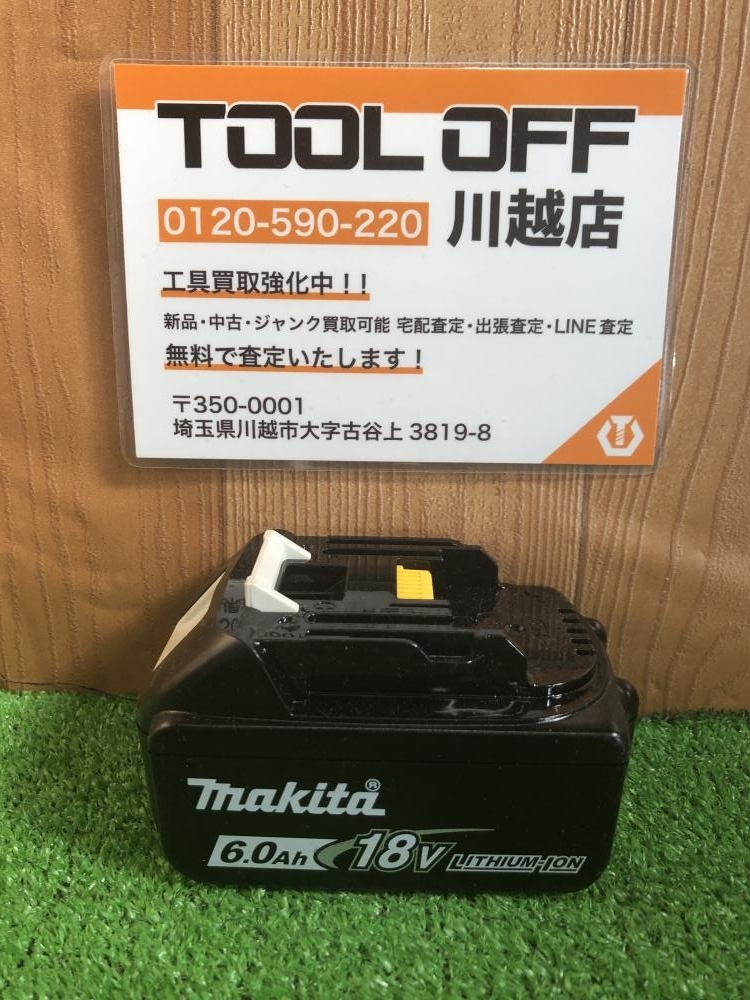 正規通販 001♪おすすめ商品♪マキタ makita バッテリ BL1860B ※充電回数2回 その他