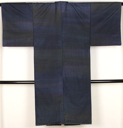 [ free shipping ] comfort .. quality product dyeing Ooshima pongee. kimono silk crepe . feather woven. ensemble SS size MY3054[ new goods ] man Japanese clothes gentleman for silk all season Father's day 