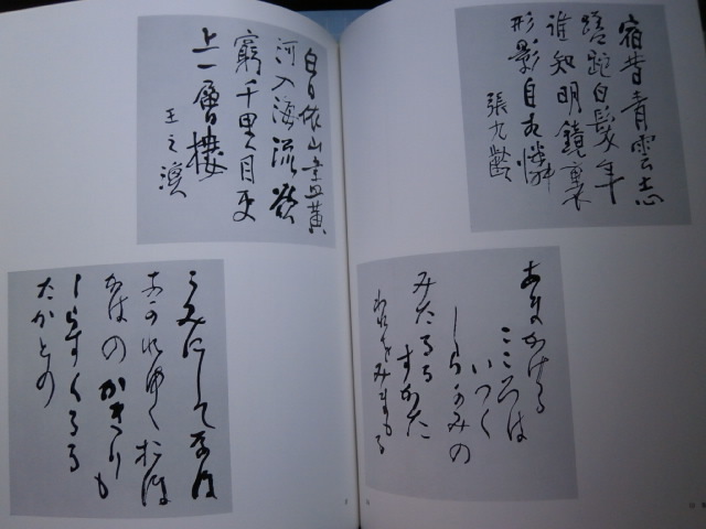 Ω　書道＊短歌『會津八一の法帖』秋艸道人との署名による自作の短歌を書に仕立てた作品を収録＊中央公論美術出版_画像6