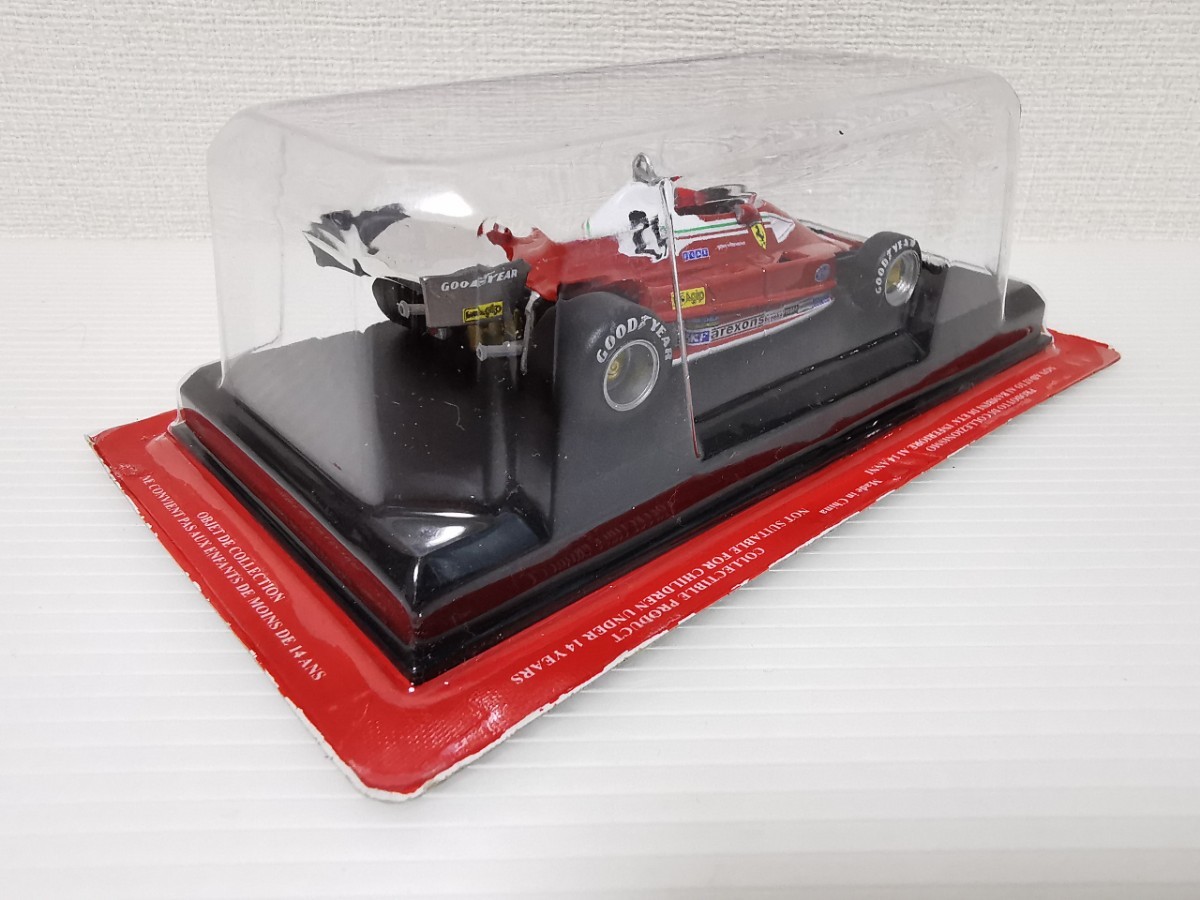 送料220円〜★未開封★ アシェット 公式フェラーリF1コレクション Ferrari 312 T2・1977 Gilles Villeneuve 1/43スケール ミニカー_画像4