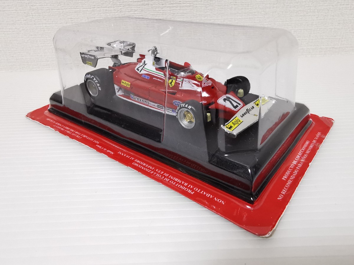 送料220円〜★未開封★ アシェット 公式フェラーリF1コレクション Ferrari 312 T2・1977 Gilles Villeneuve 1/43スケール ミニカー_画像5