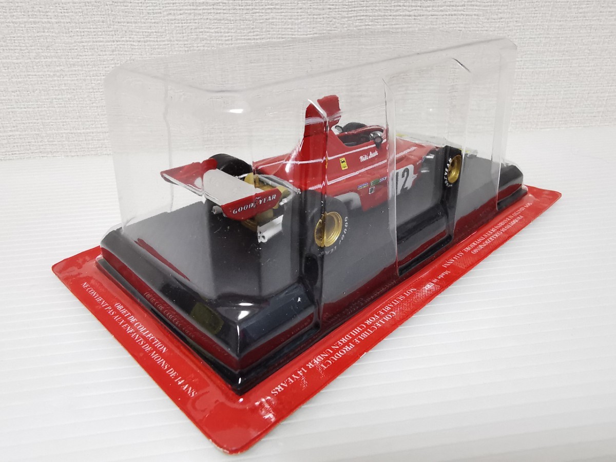 送料300円〜★未開封★ アシェット 公式フェラーリF1コレクション Ferrari 312B3-74・1974 Niki Lauda 1/43スケール ミニカーの画像4