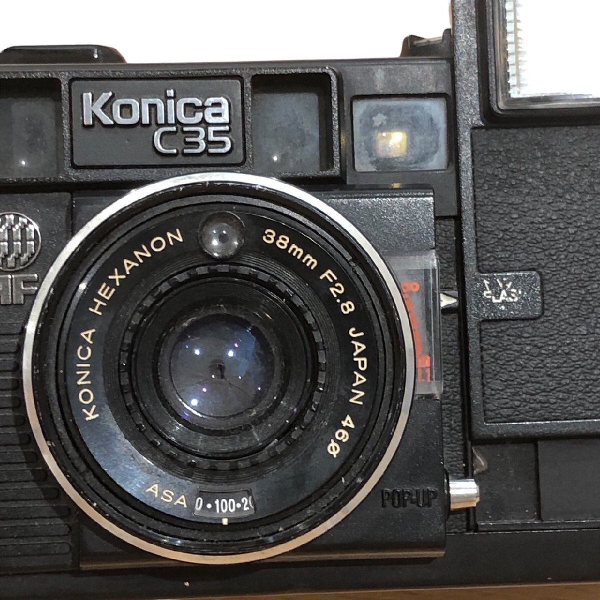 フィルムカメラ konica C35 AF 38ｍｍ F2.8 動作確認済〇_画像6