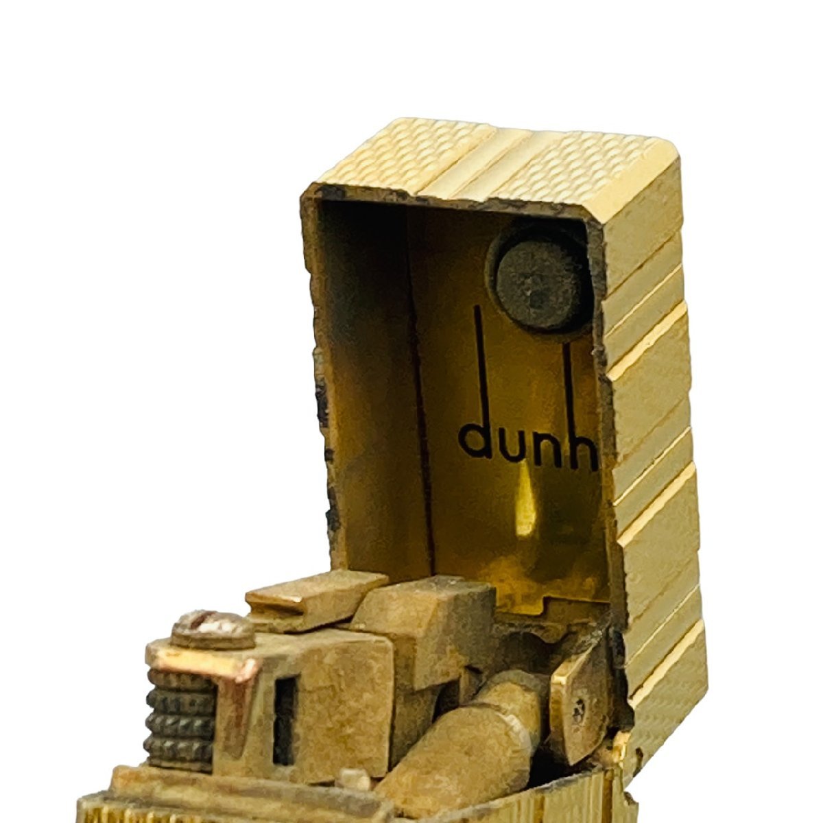 Dunhill ダンヒル ダンヒル コレクション ヴィンテージ ガスライター ゴールド系 ライター 着火未確認_画像7