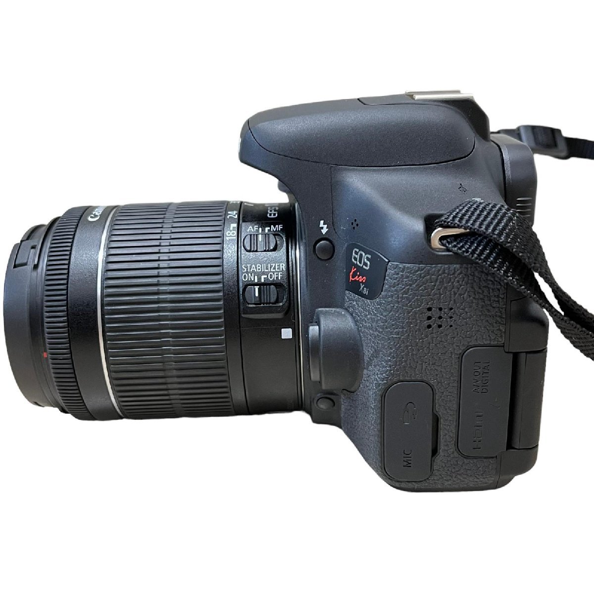 CANON キヤノン 一眼レフカメラ EOS Kiss X8i DS126571 レンズ EFS18-55mm 動作未確認_画像2